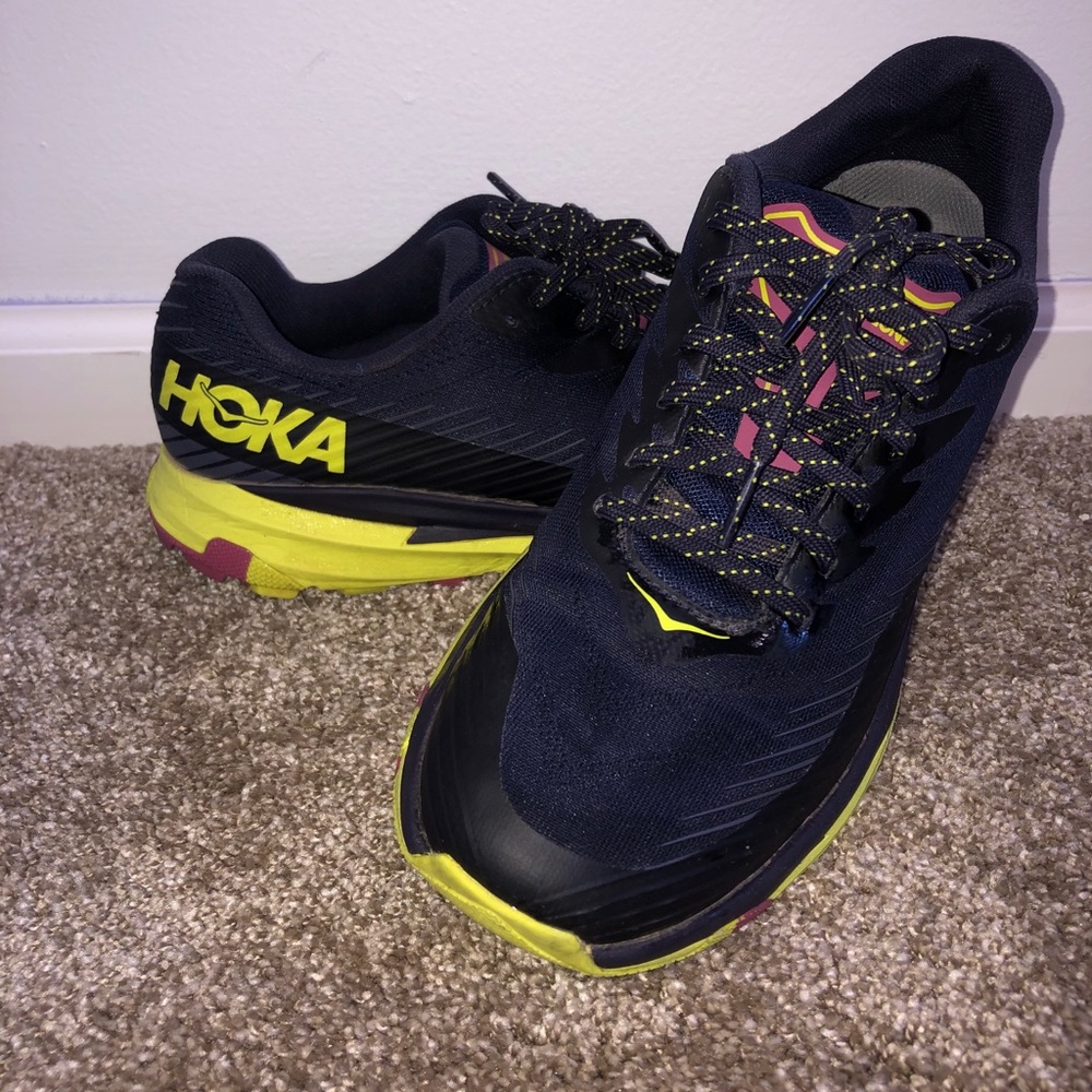 HOKA trail-running/running shoes size 9.5!Like new